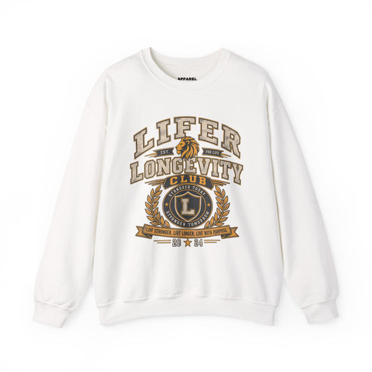 LIFER Longevity Club • Stronger Today Stronger Tomorrow - Athletic Vintage Design