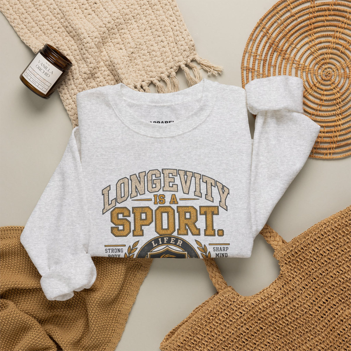 LIFER Longevity Club • Longevity is a Sport - Athletic Vintage Design