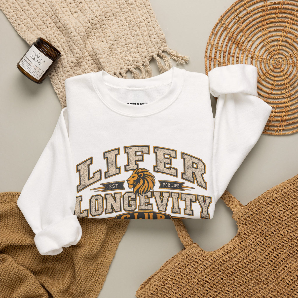 LIFER Longevity Club • Stronger Today Stronger Tomorrow - Athletic Vintage Design