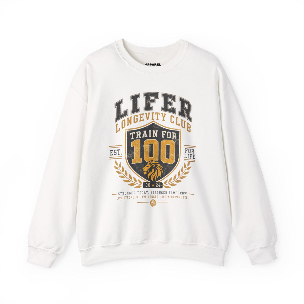 LIFER Longevity Club • Train for 100 - Athletic Vintage Design
