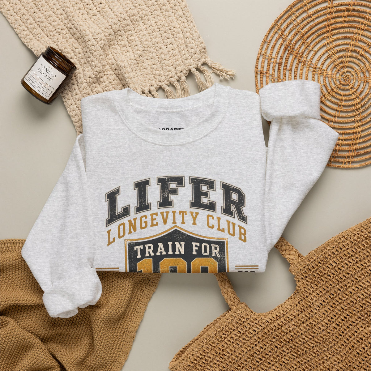 LIFER Longevity Club • Train for 100 - Athletic Vintage Design