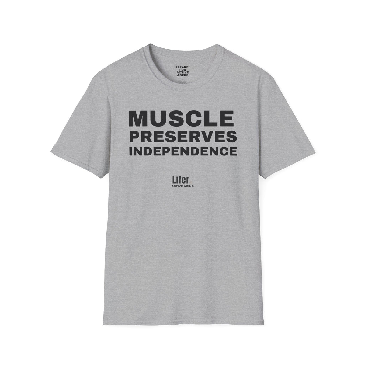 Unisex Muscle Preserves Independence T-Shirt
