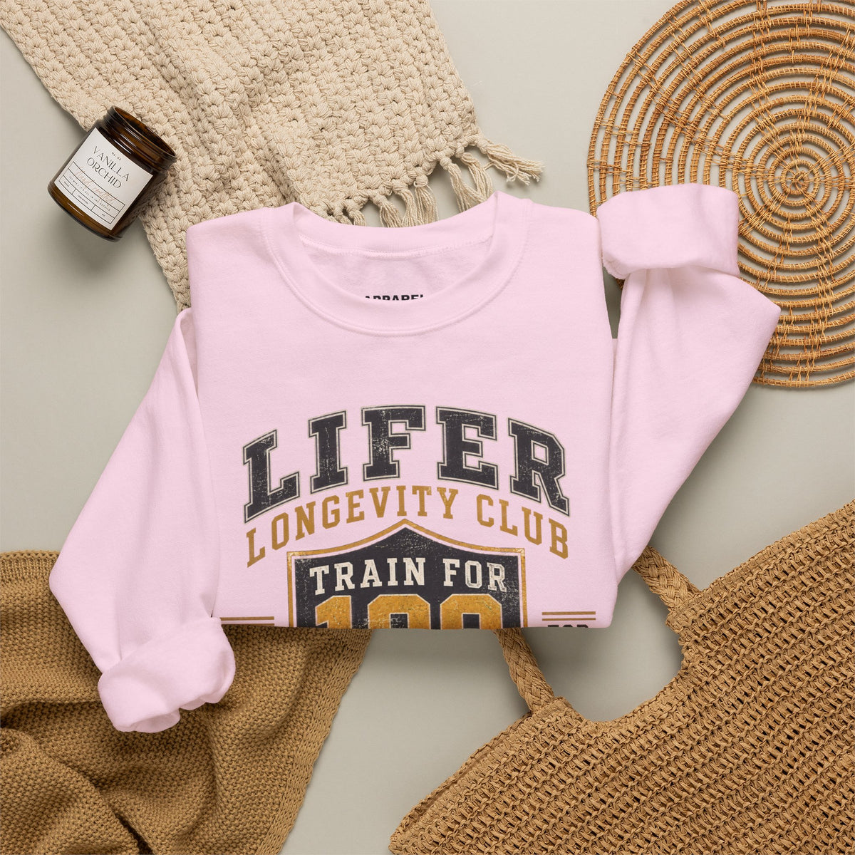 LIFER Longevity Club • Train for 100 - Athletic Vintage Design