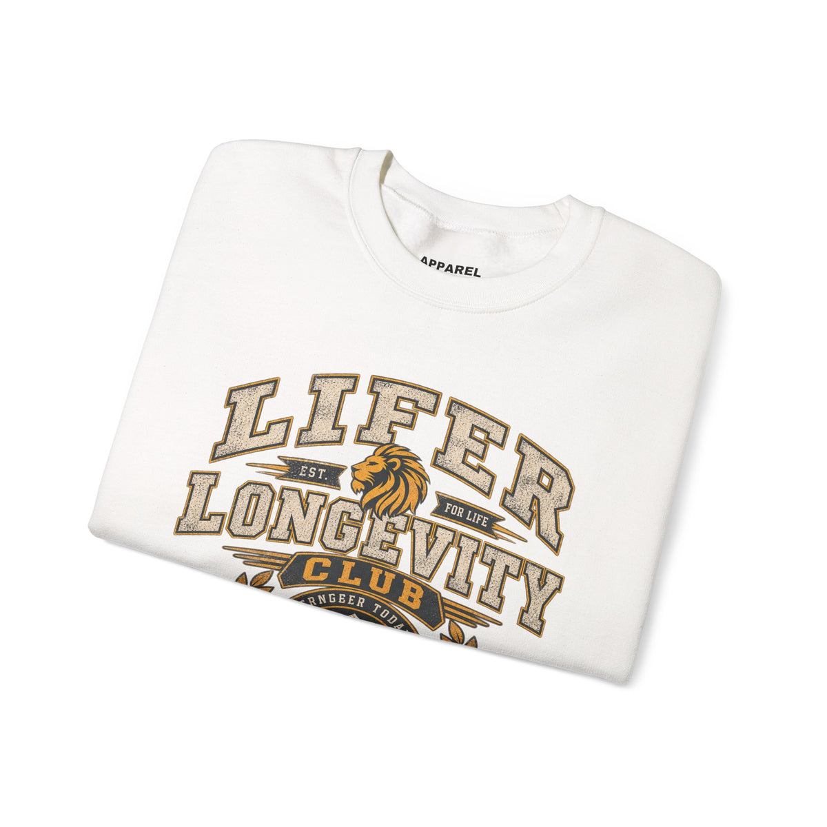 LIFER Longevity Club • Stronger Today Stronger Tomorrow - Athletic Vintage Design