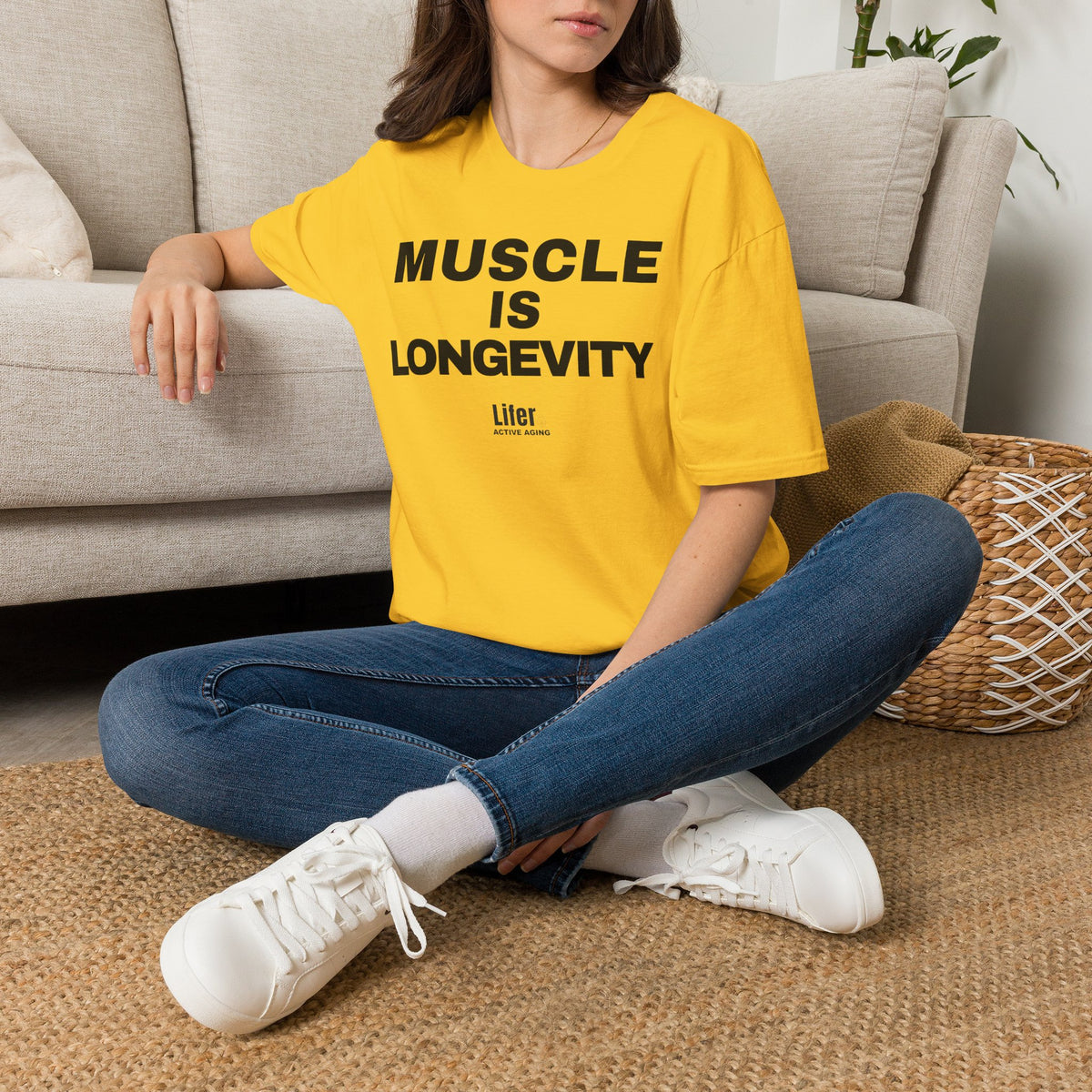 Unisex Muscle Is Longevity T-Shirt