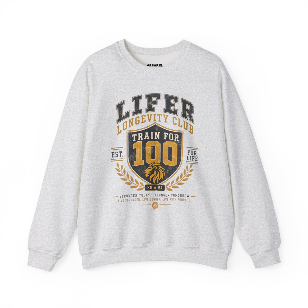 LIFER Longevity Club • Train for 100 - Athletic Vintage Design