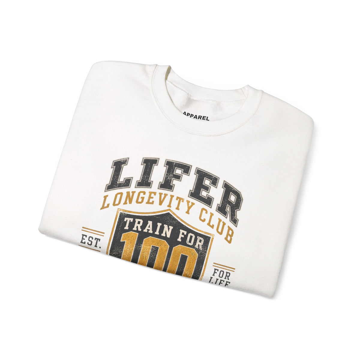 LIFER Longevity Club • Train for 100 - Athletic Vintage Design