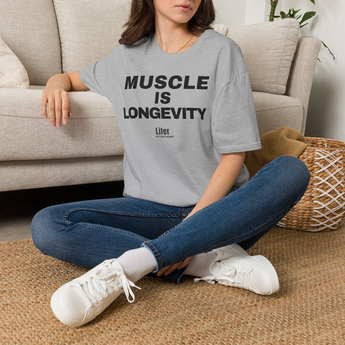 Unisex Muscle Is Longevity T-Shirt