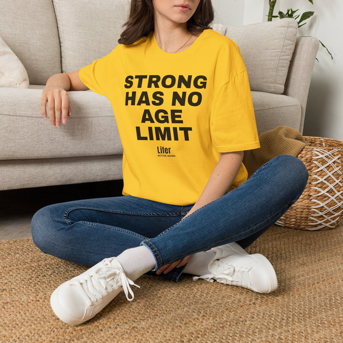 Unisex Strong Has No Age Limit T-Shirt