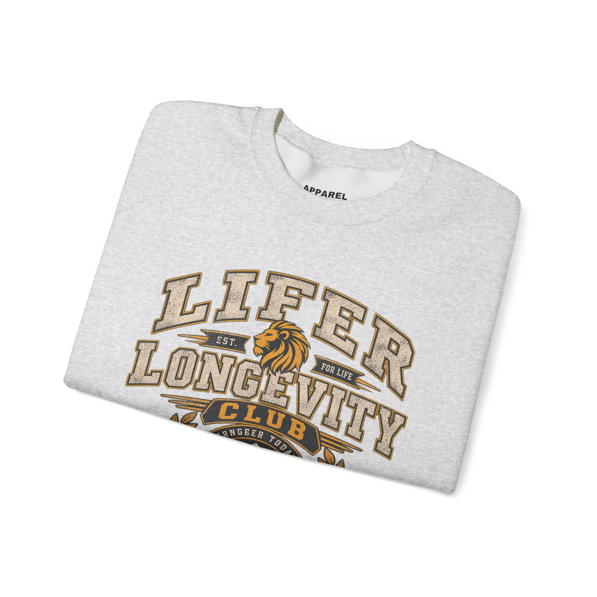 LIFER Longevity Club • Stronger Today Stronger Tomorrow - Athletic Vintage Design