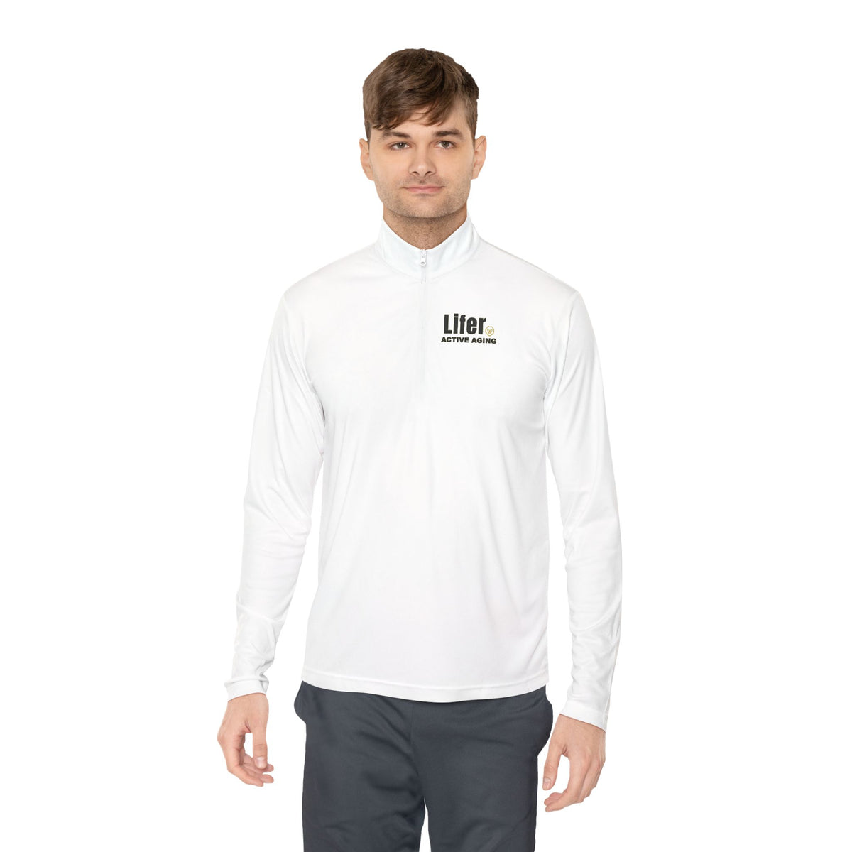 Unisex LIfer Quarter-Zip Pullover Sweatshirt