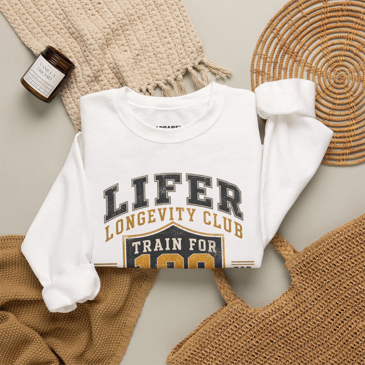 LIFER Longevity Club • Train for 100 - Athletic Vintage Design